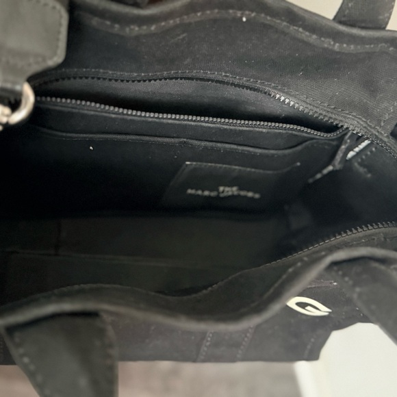 Marc Jacobs Black Canvas Tote Bag - Picture 6 of 6